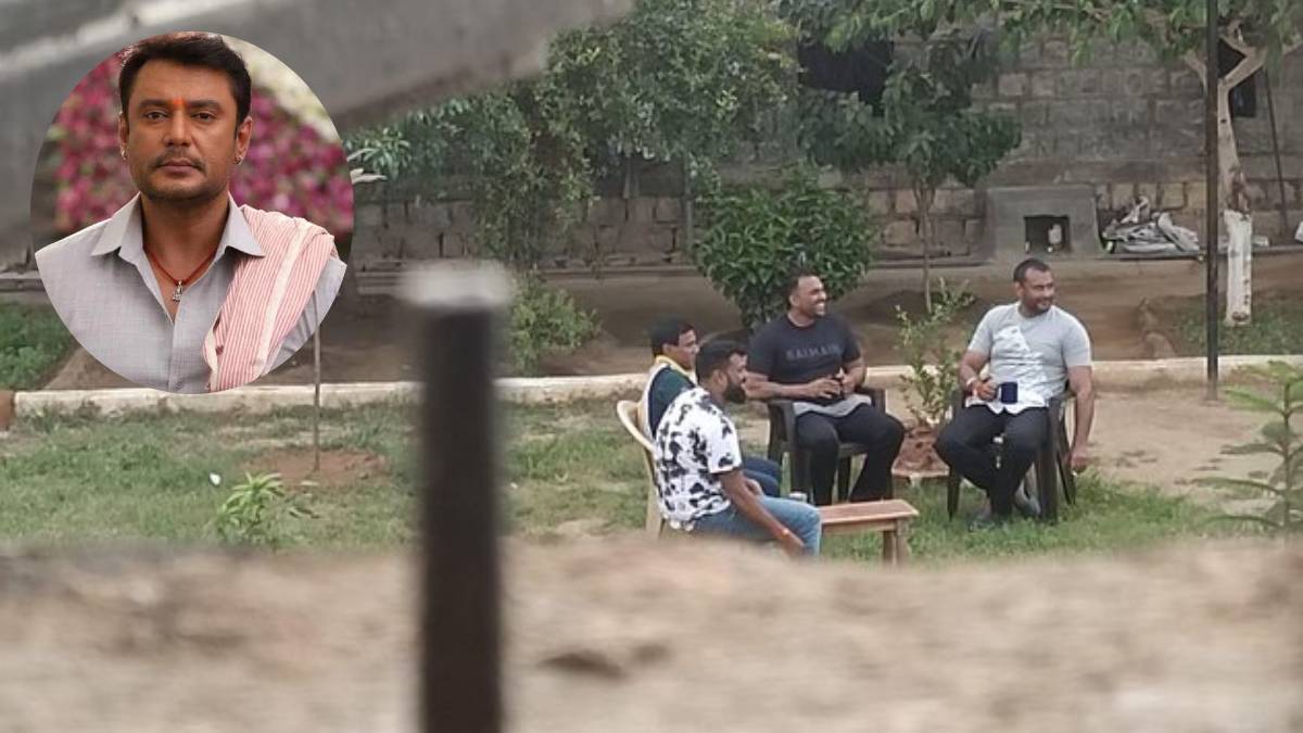 कॉफी और सिगरेट, मर्डर केस में सलाखों के पीछे कन्नड़ सुपरस्टार दर्शन, जेल से फोटो वायरल