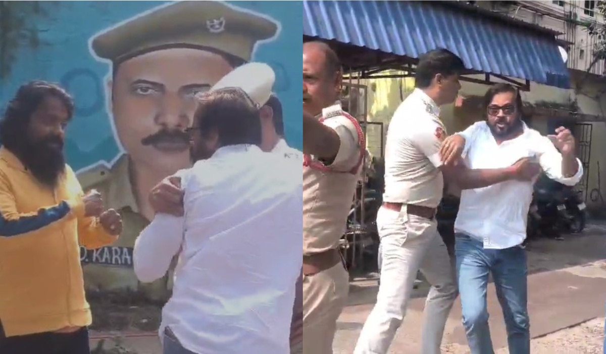 पुलिस के सामने ही मारपीट करने लगे एक्टर और डायरेक्टर, फिल्म को लेकर हुआ विवाद, जानें पूरा माजरा