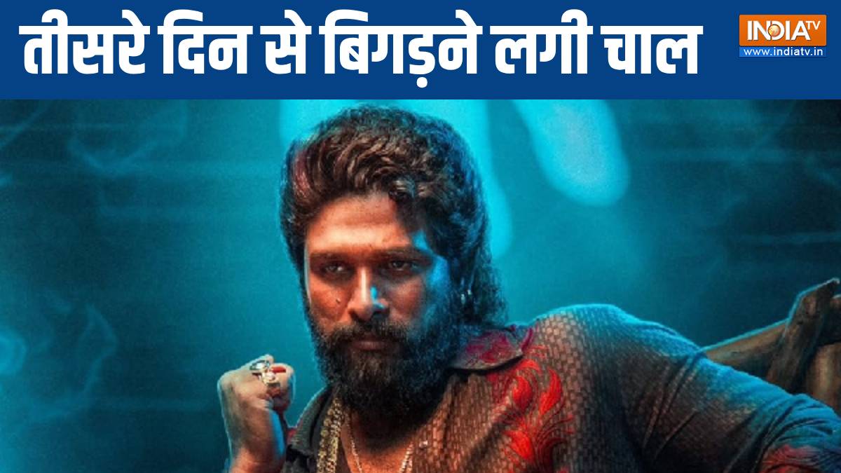 हर दिन कूटे 200 करोड़, ‘पुष्पा-2’ ने उठाया बॉक्स ऑफिस पर बवंडर, लेकिन तीसरे दिन बिगड़ने लगी चाल