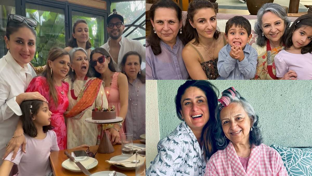80 साल की हुईं शार्मिला टैगोर, बेटे-बहू और बेटी-दामाद संग मनाया बर्थडे, सामने आई फैमिली फोटो